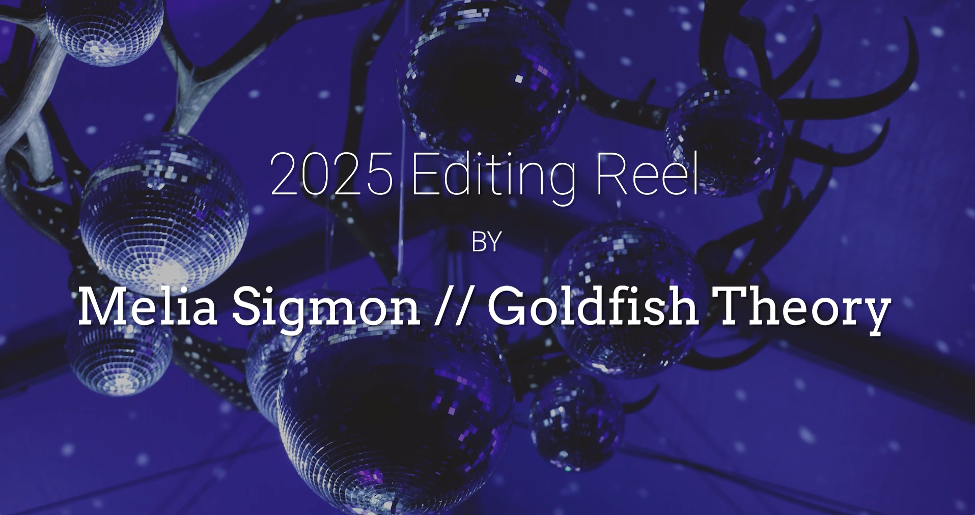 Load video: Goldfish Theory Reel